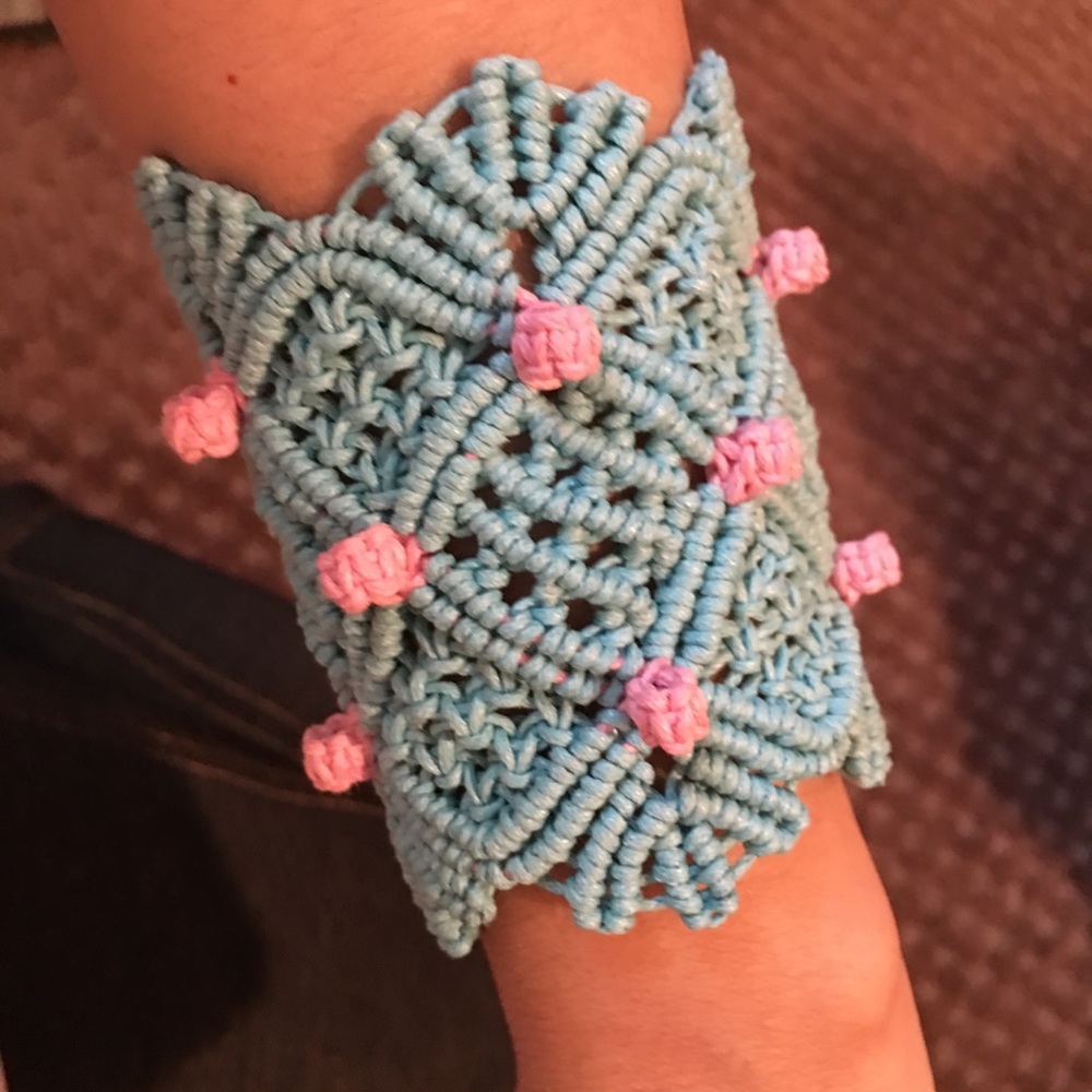 Handmade macrame bracelet